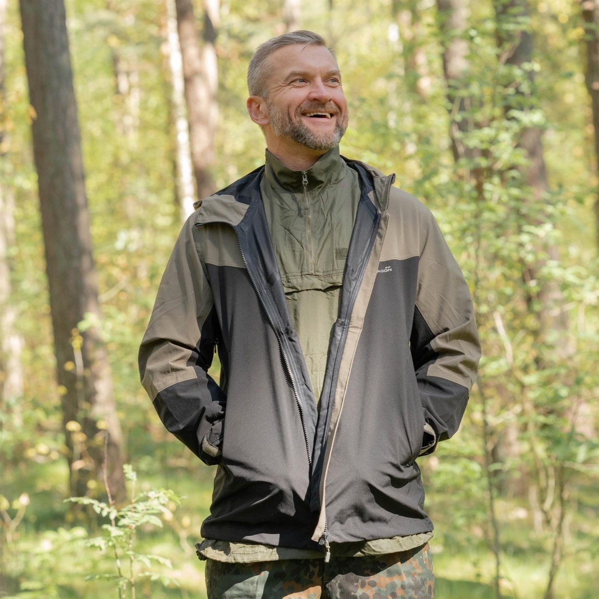 Pentagon Monlite WP SoftShell Jacket Lätt vattentät vindtätt skal