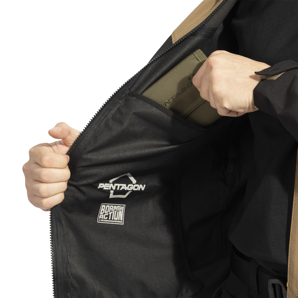 Pentagon Monlite WP SoftShell Jacket Lätt vattentät vindtätt skal