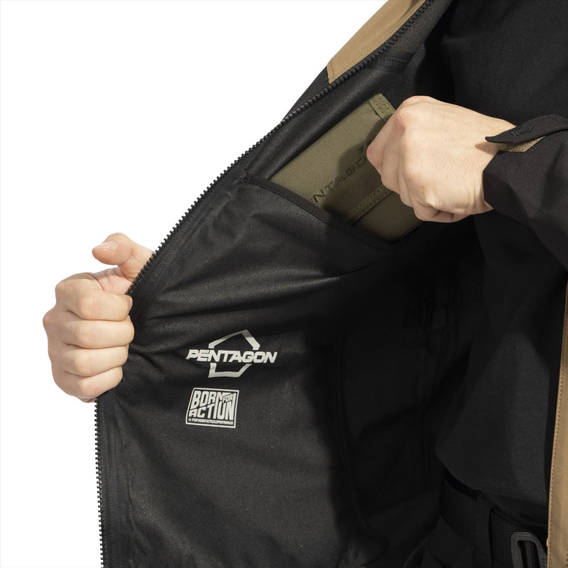 Pentagon Monlite WP SoftShell Jacket Lätt vattentät vindtätt skal