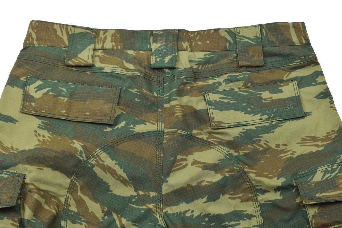 Pentagon Ranger 2.0 Military Style Pants Lizard Camo förstärkte ripstopbyxor