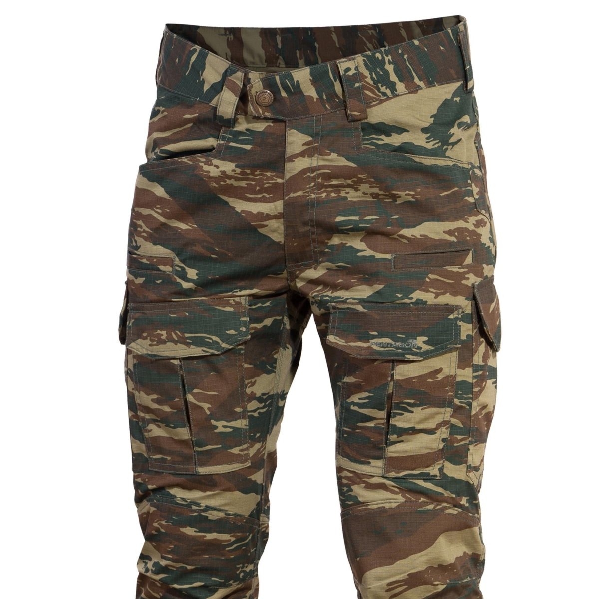 Pentagon Ranger 2.0 Military Style Pants Lizard Camo förstärkte ripstopbyxor