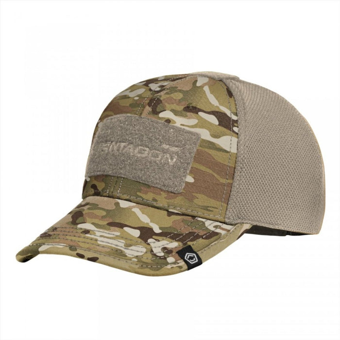 PENTAGON Raptor Tactical Cap One Size andningsbar Mesh Back Operations Camo - GoMilitar