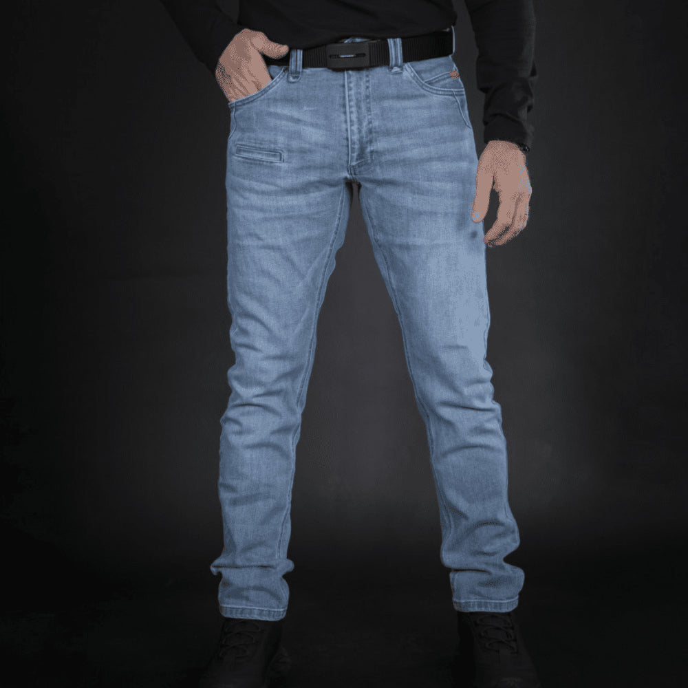 Pentagon Rogue Jeans Byxor Herr Regular Fit Stretch Denim Gömda CCW-fickor