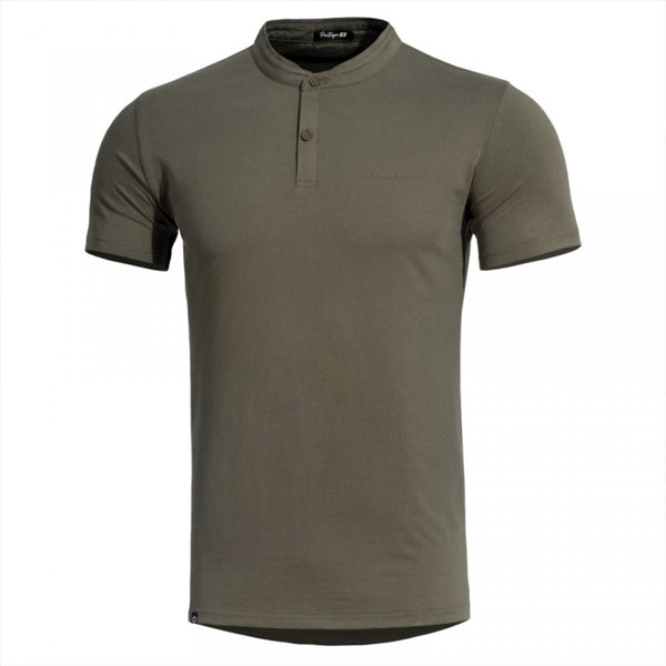 Pentagon Romeo 2.0 Henley T-shirt Regular Fit Mandarin krage luktfritt material