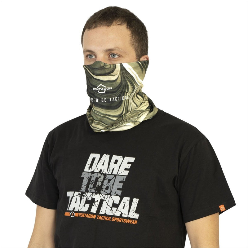 Pentagon skiron flytande halsgaiter snabbt torrt tyg sömlös rörformad design