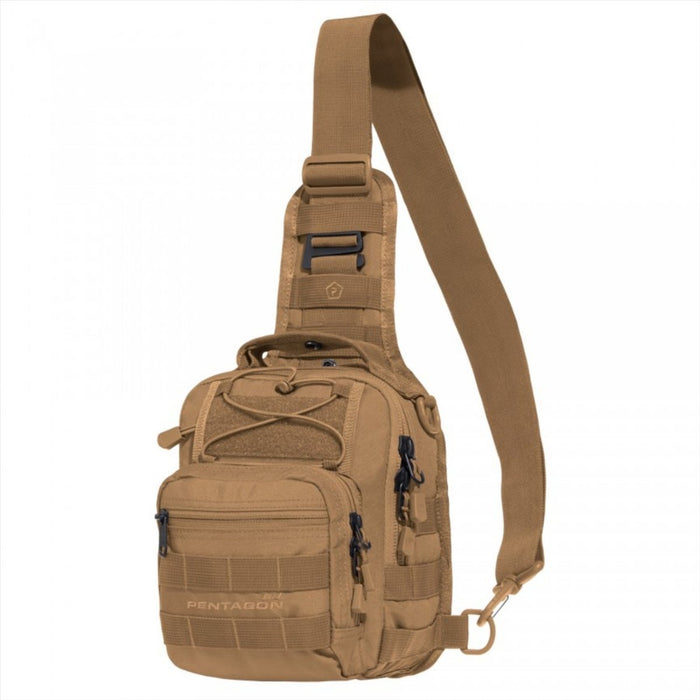 PENTAGON UCB 2.0 bröstväska 7L Tactical Sling Pack kompatibelt MOLLE-system - GoMilitar