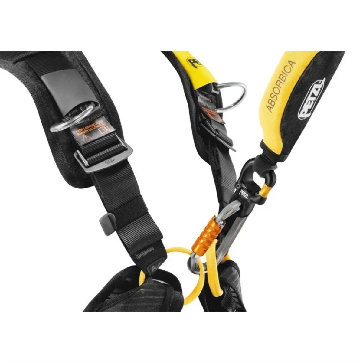PETZL Micro Swivel Compact Öppningsbart Kullager Swivel Climbing Svart