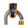 Petzl OK Triact Lock Carabin Oval Aluminium Lättviktsrep Access Orange