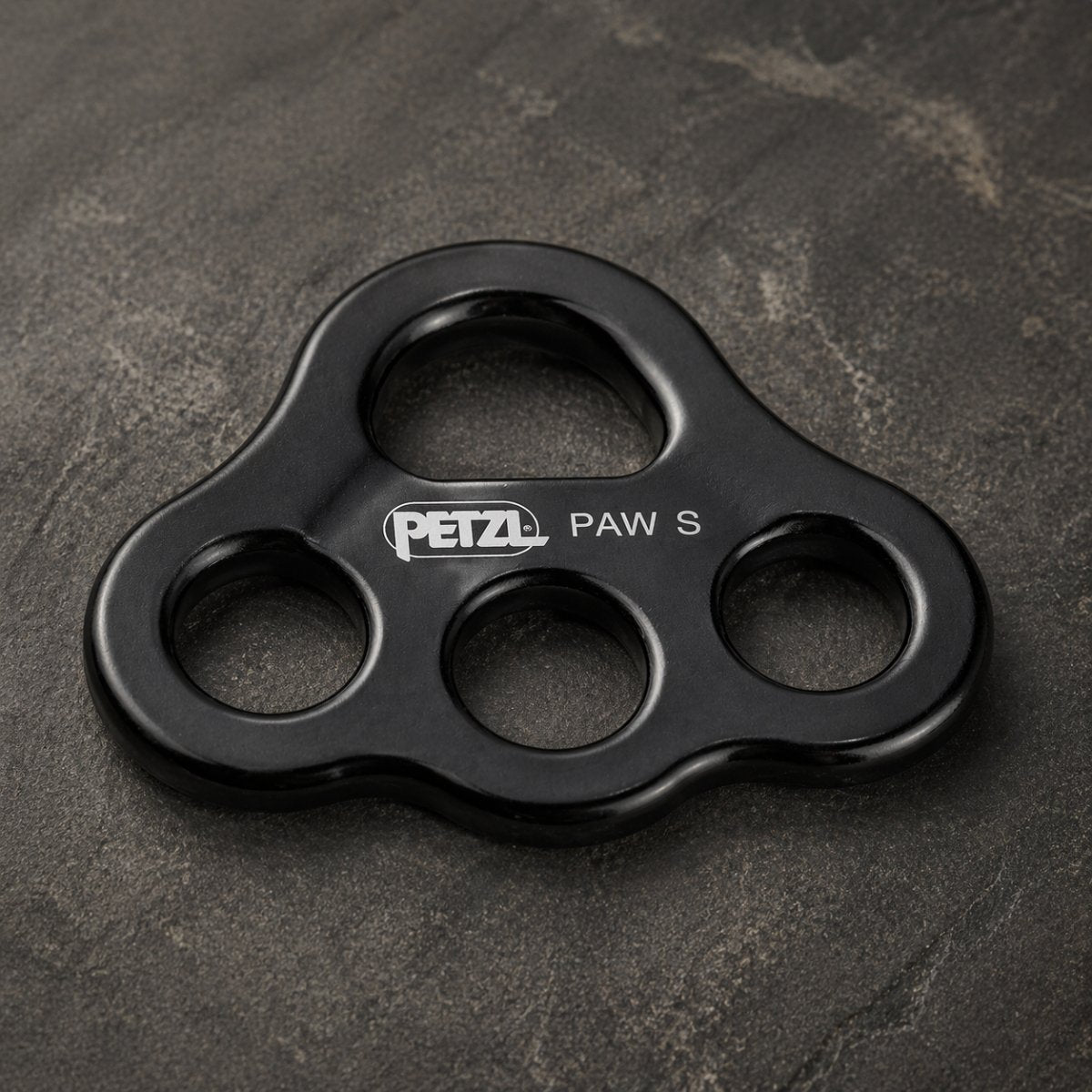 Petzl Paw Rigging Plate Storlek S Multi Anchor Plate Rope Access Rescue Black