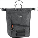 PETZL SAKAB Kritväska Slitstark Magnetisk Roll Top Stängning Flera fickor Grå