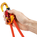 PETZL SmD RL Låsande karbinhake Aluminium Lättvikts säkerhetskontakt Gul