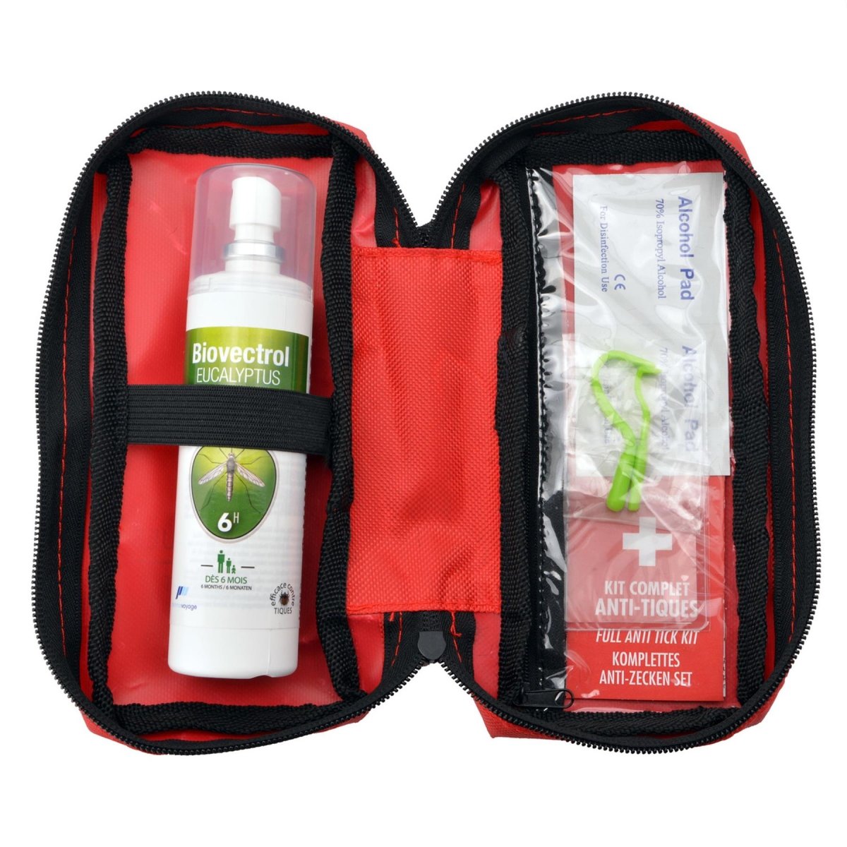 Pharmavoyage Anti Tick Fullt komplett First Aid Kit Emergency Tick Removal Tools