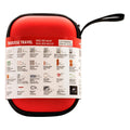 Pharmavoyage Travel First Aid Kit Compact Portable Medicine Box Responder Bag