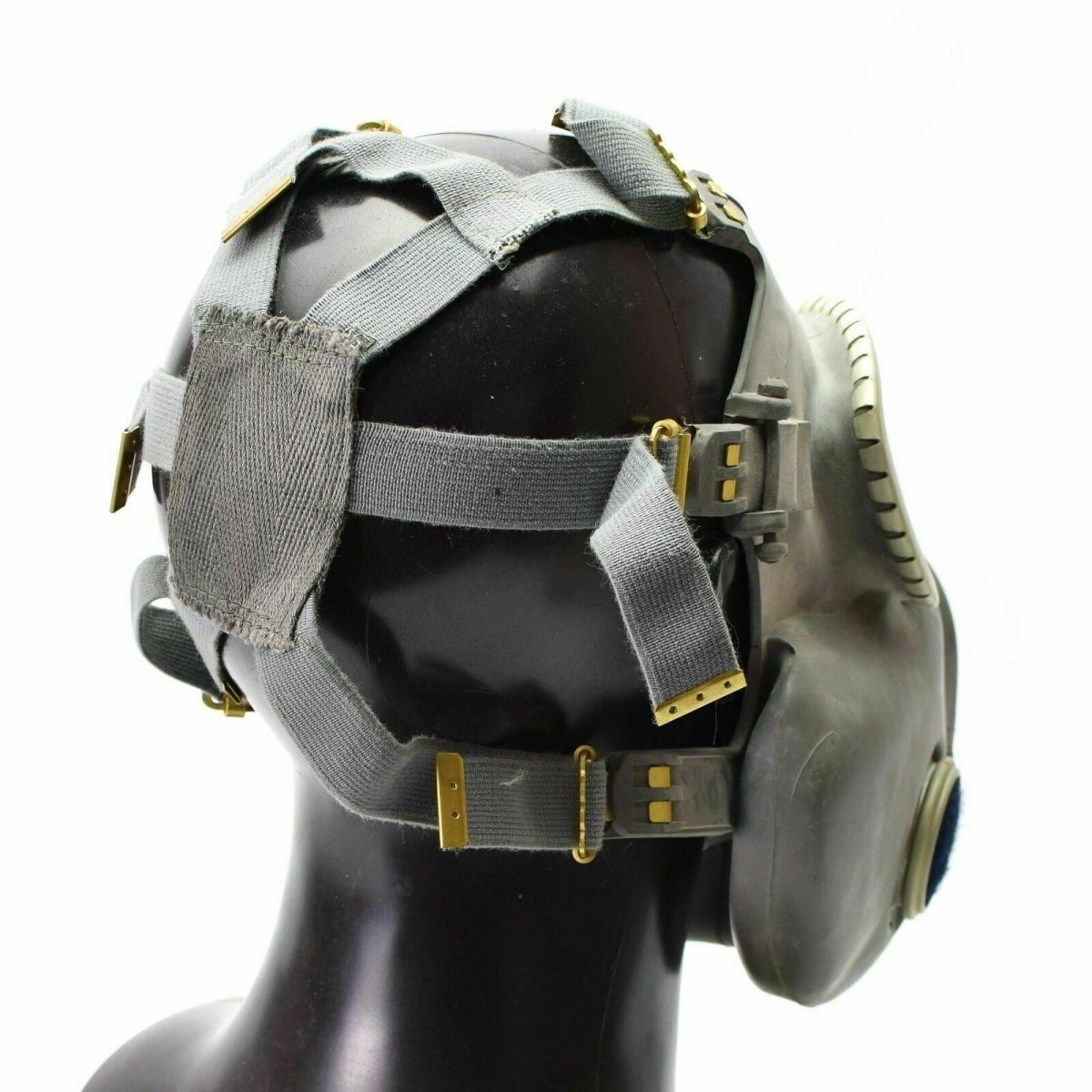 Polsk militär gasmask MP-4 äkta respiratorisk kemisk grå oliv od ny