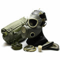 Polsk militär gasmask MP-4 äkta respiratorisk kemisk grå oliv od ny