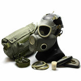 Polsk militär gasmask MP-4 äkta respiratorisk kemisk grå oliv od ny