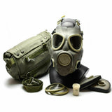 Polsk militär gasmask MP-4 äkta respiratorisk kemisk grå oliv od ny