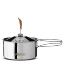 Primus Campfire Cookset S Rostfritt stål Camping Köksredskap Pot Pan Set Bag