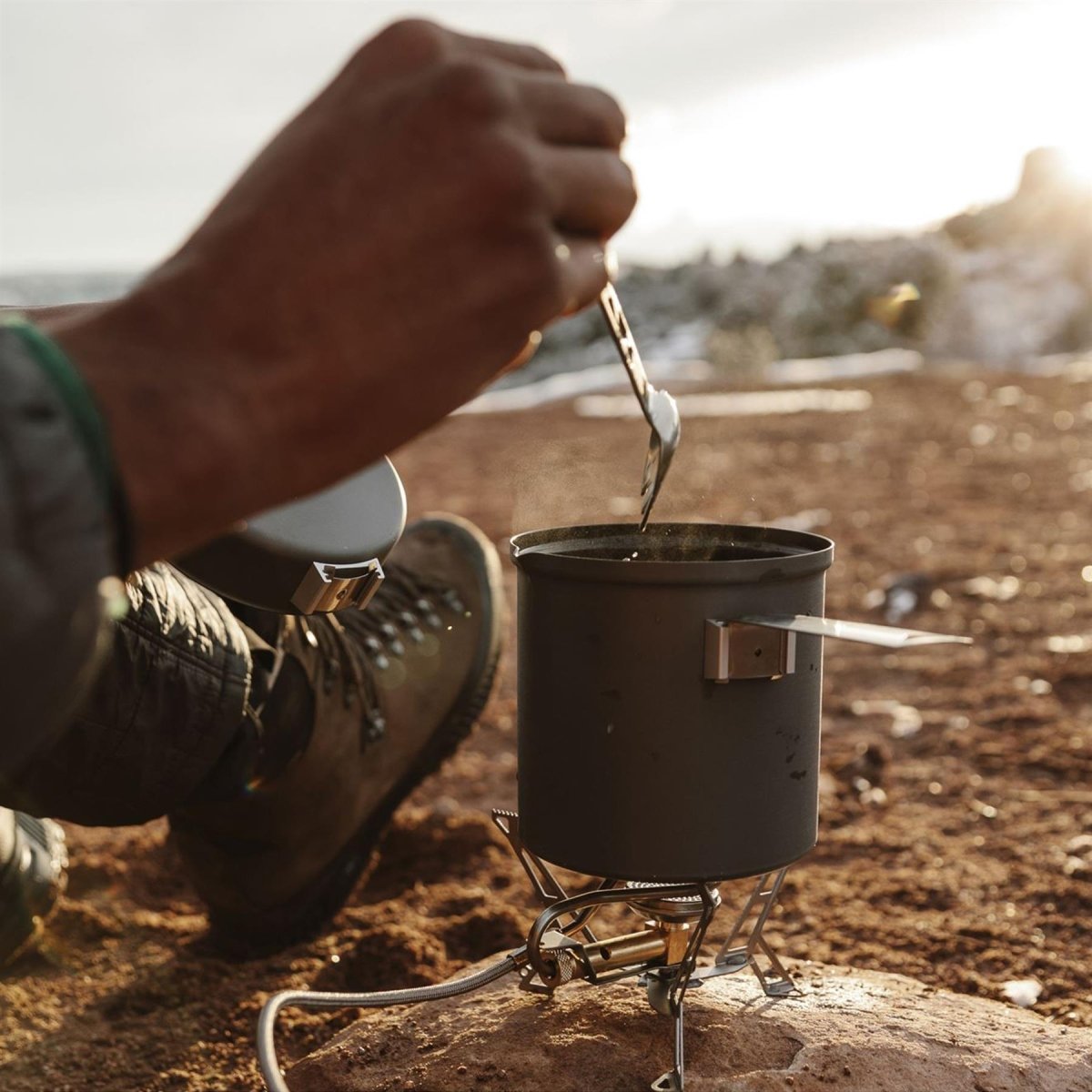Primus Express Spider II Camping Stove vandring stativ gasbrännare utomhus köksredskap