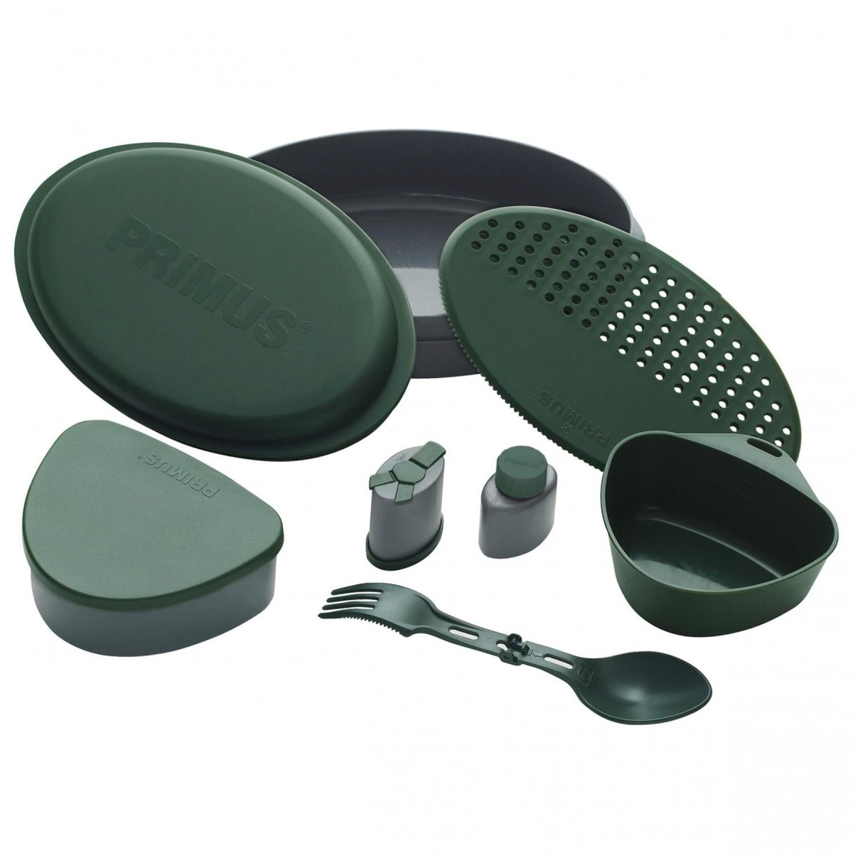 Primus Frigg W Piezo Mess Kit Camping Meal Set Bushcraft Lunch Box Handplattor
