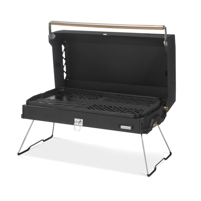Bärbar lätt Primus Kuchoma gasolgrillspis med vikbara ben för utomhuscamping och grillmatlagning