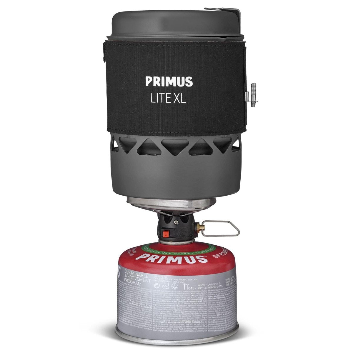 Primus Lite XL Cooking Set Pot 1L vandringsförbränning Lätt campingmatvärmare