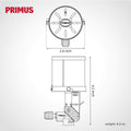 Primus Micron Gas Lamp Lantern Light Justerbar ljus tändning Hanging System