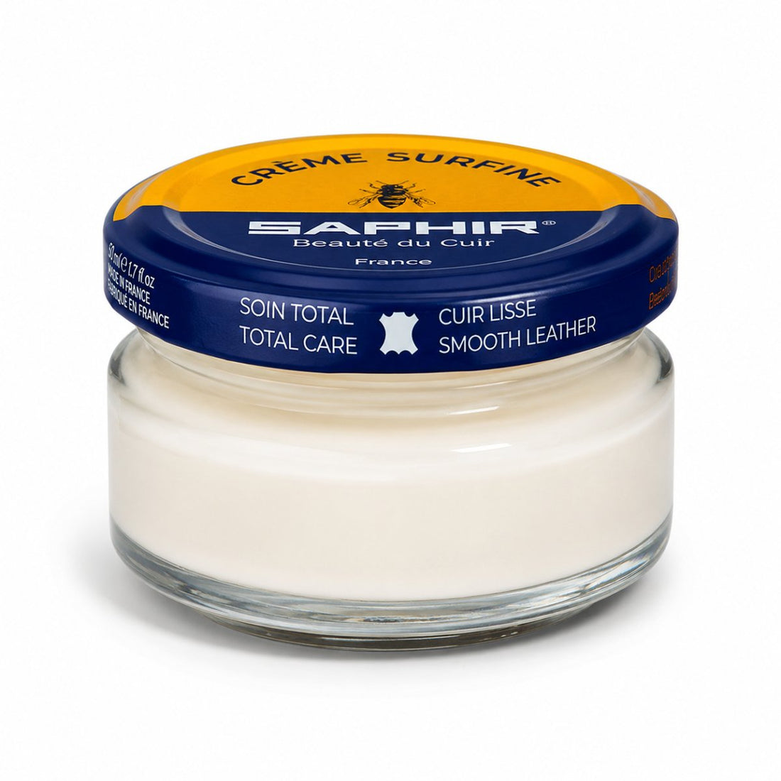 Saphir Creme Surfine Läder Skovård Cream Smooth Läder 50ml Neutral