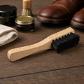 Saphir Mud Remover Borste Skovård 15cm Bokträ Handtag styva borst
