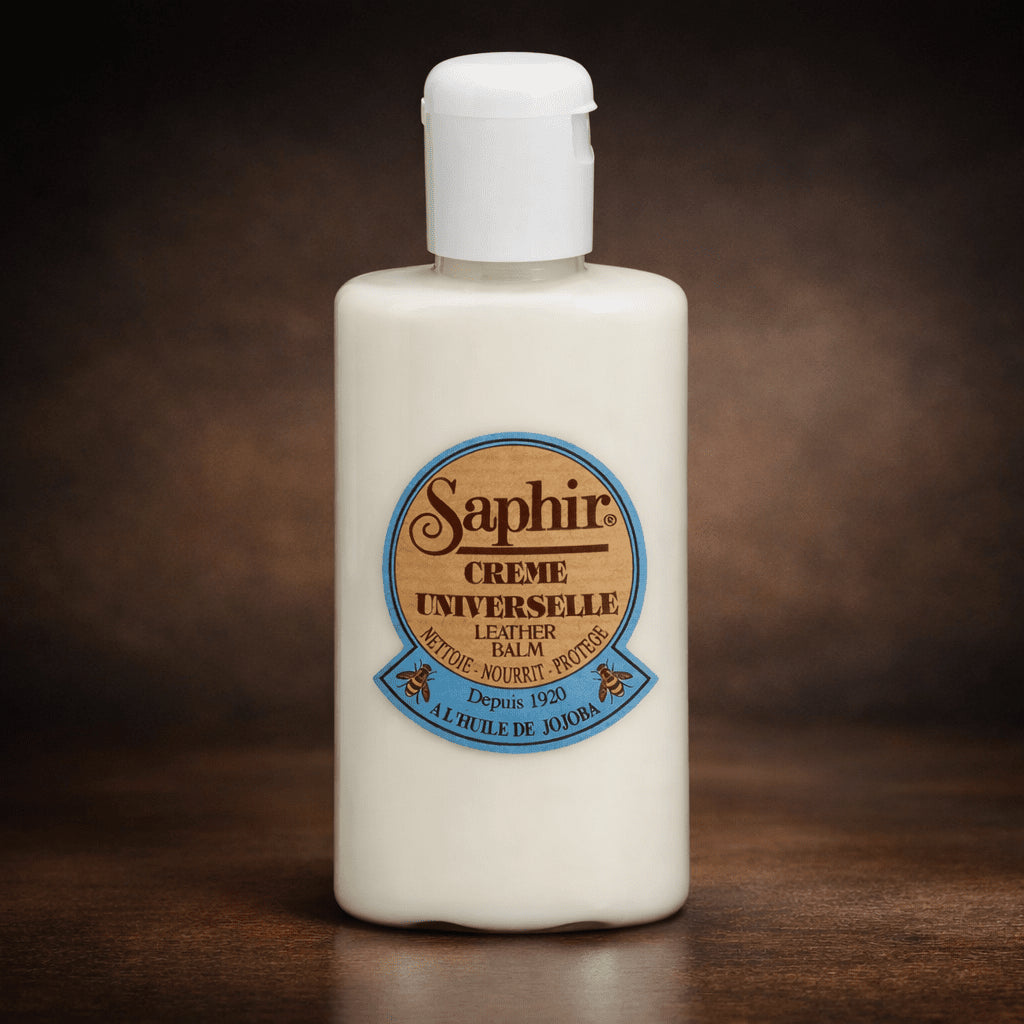 Saphir Universal Cream Läderbalsam Skötselskor Väskor Smooth Leather 150ml
