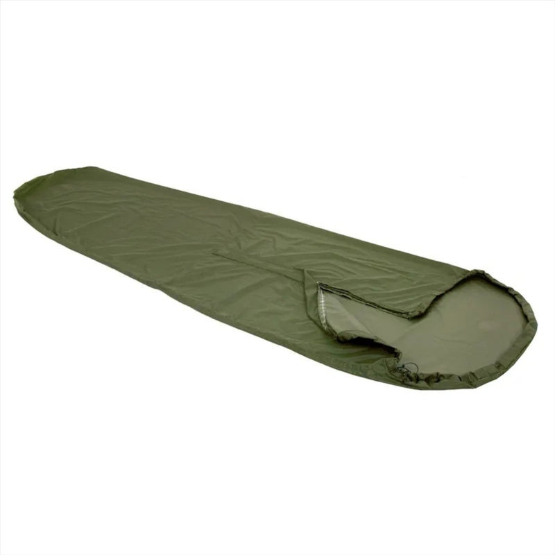Snugpak Bivvi Bag Half Length Front dragkedja vattenbeständig sovsäck oliv