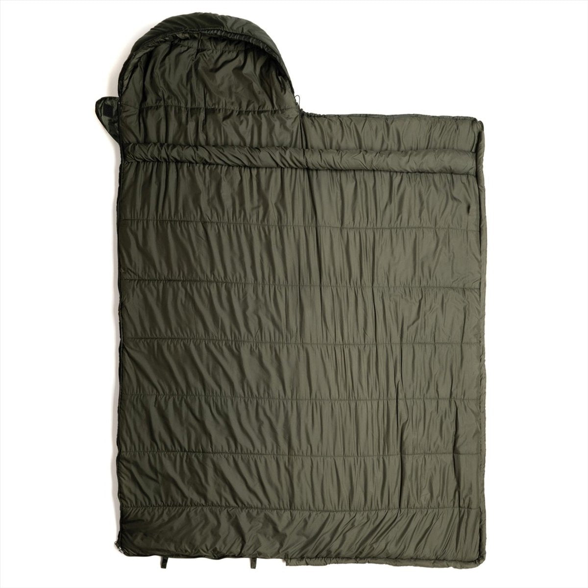 Snugpak Navigator Vintersovsäck Isofiberisolering Höger Sida Dragkedja