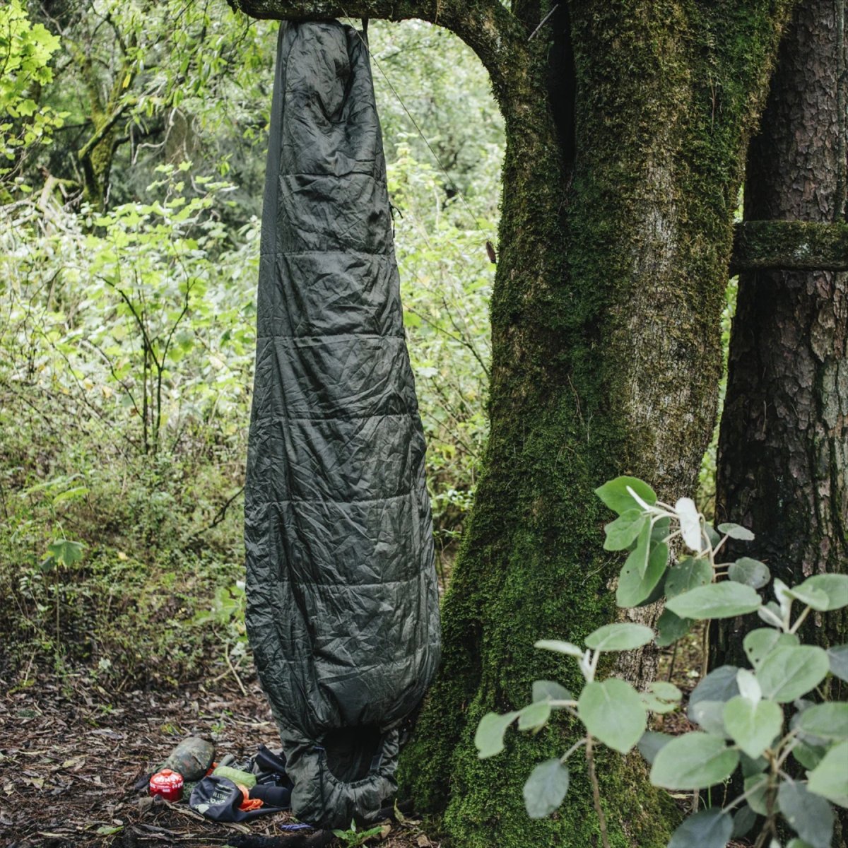 Snugpak Sleeper Lite Sovsäck -10 Varm Lätt Mummy Hood Olive