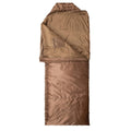 Snugpak sovsäck 220 cm integrerad myggnätkomprimering väska coyote