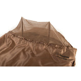 Snugpak sovsäck 220 cm integrerad myggnätkomprimering väska coyote