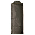 Snugpak sovsäck 220 cm integrerad myggnätkomprimering väska oliv