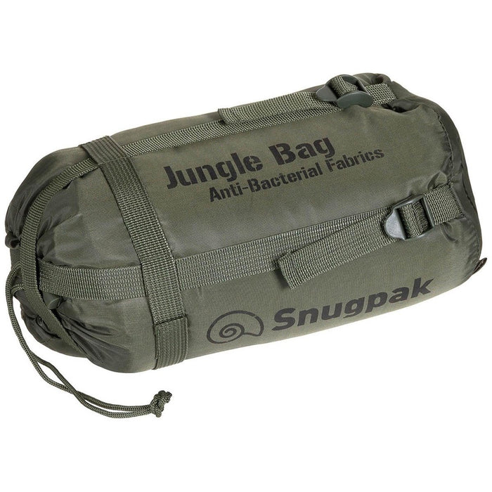 Snugpak Sovsäck Jungle Bag Anti-bakteriella tyger lätt OD Grön - GoMilitar