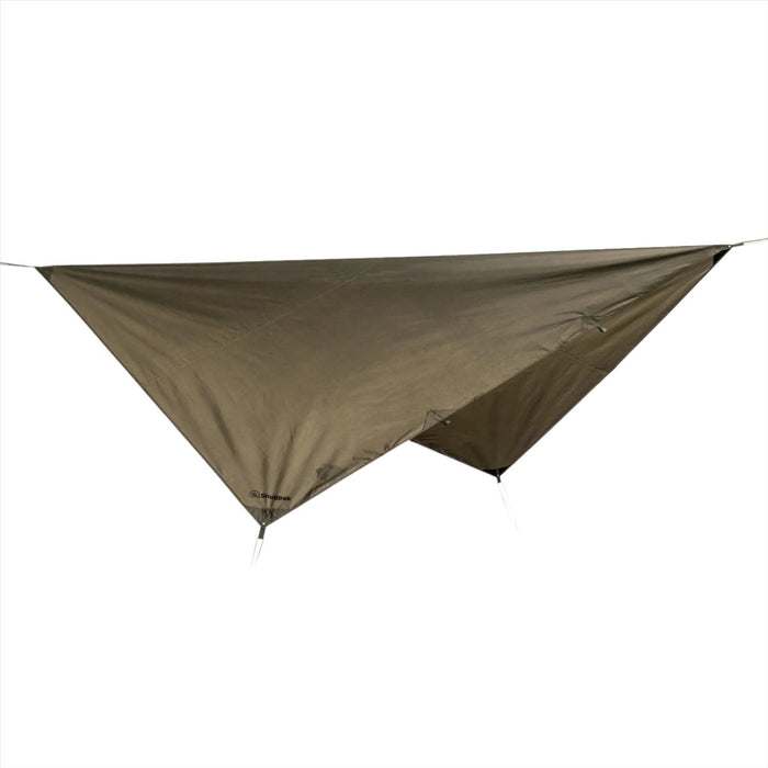 Snugpak Stasha G2 Presenning Vattentät Lättvikts Compact Shelter Tarp Olive - GoMilitar