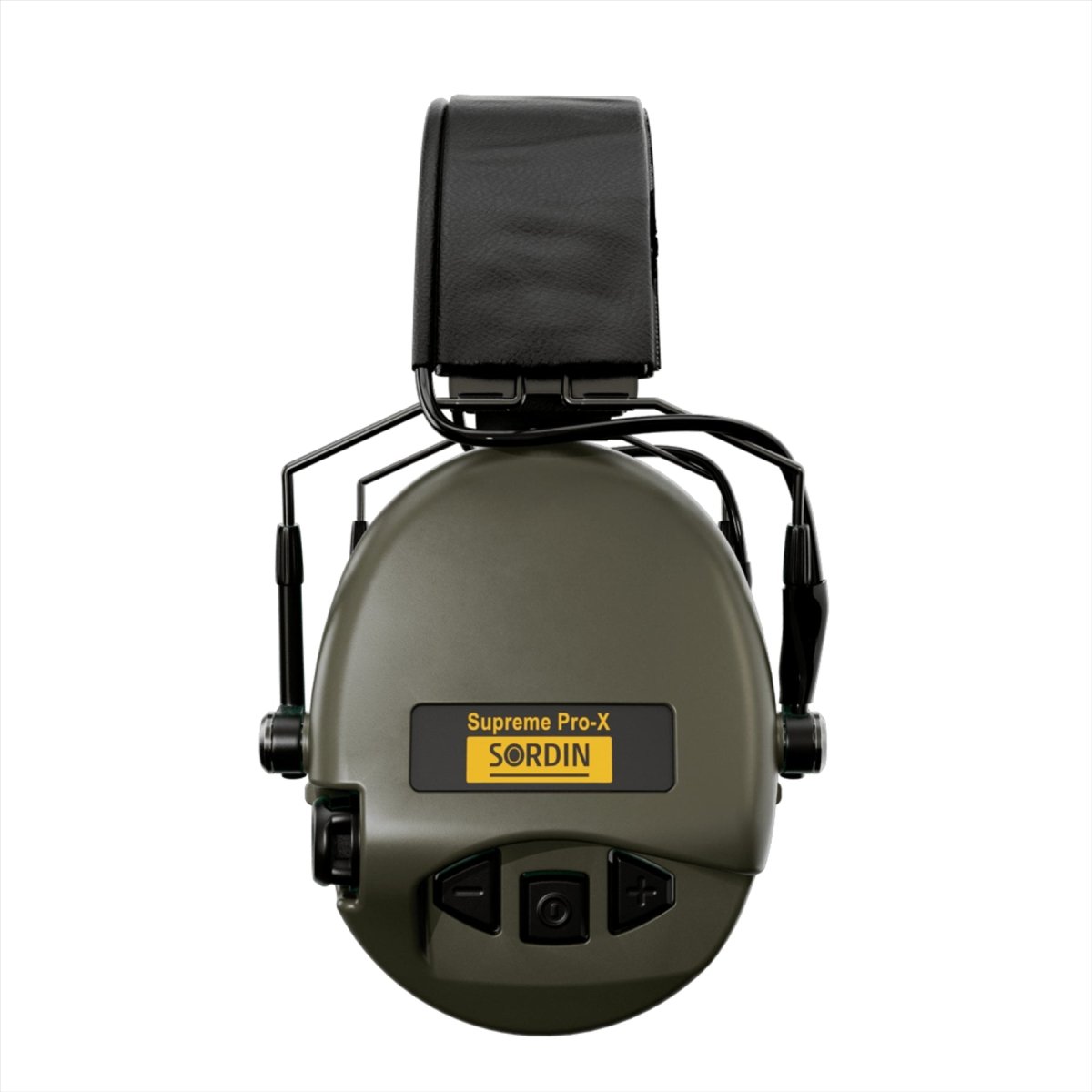 Sordin Supreme Pro-X Hear 2 Slim Tactical Pannband Hörselskydd Grönt