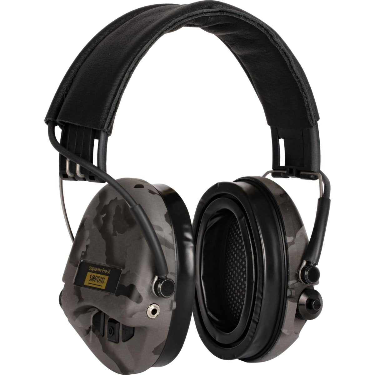Sordin Supreme Pro X Hear2 LED Gel Aktivt hörselskydd Night Camo
