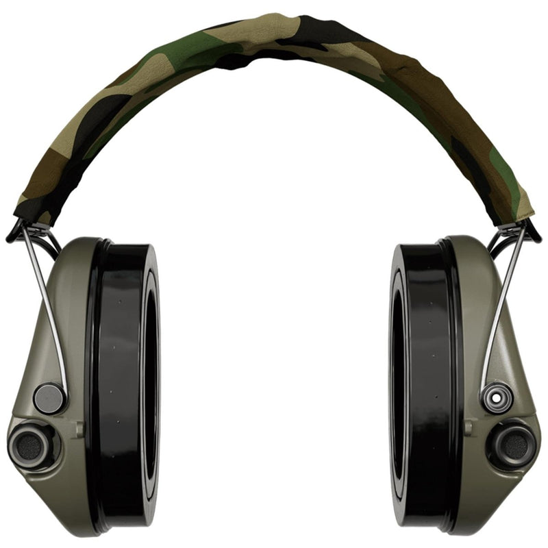 Sordin Supreme Pro-X LED Electronix hörselskydd Huvudband Textil Camo