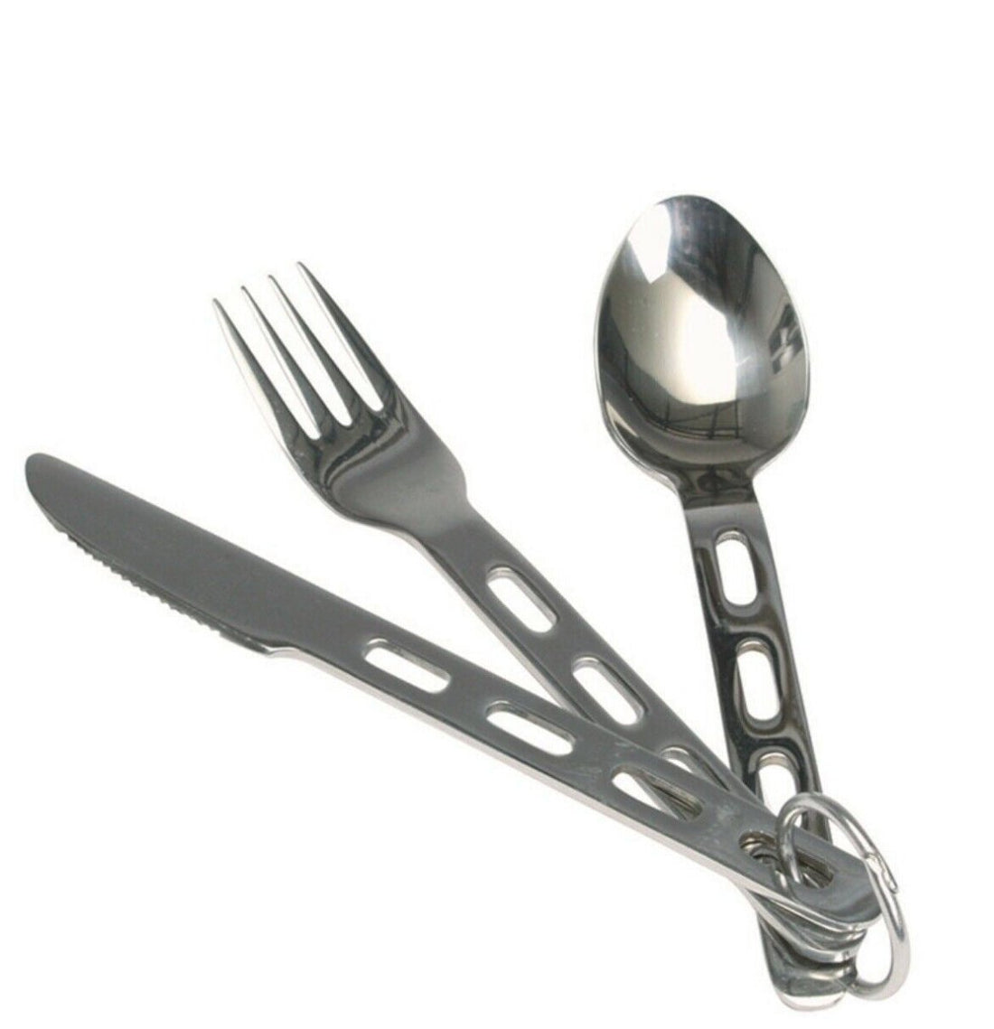 Bestickset i rostfritt stål 3 st Matredskap Knivgaffel sked bestick