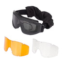 Swisseyye F-TAC Tactical Goggles Interchangeable Lenses Various Frame Colors - GoMilitar
