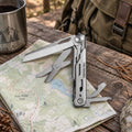 TAC MAVEN Axel Camping Multitool Kompakt Outdoor Utility Tool Svart