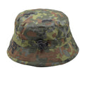 Tacgear Brand German Army Style Boonie Hat Flecktran Camo Ripstop Bucket Hat