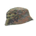 Tacgear Brand German Army Style Boonie Hat Flecktran Camo Ripstop Bucket Hat