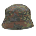 Tacgear Brand German Army Style Boonie Hat Flecktran Camo Ripstop Bucket Hat