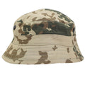 Tacgear Brand German Army Style Bucket Boonie Hat Desert Flecktran Camo Ripstop