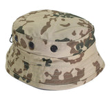 Tacgear Brand German Army Style Bucket Boonie Hat Desert Flecktran Camo Ripstop