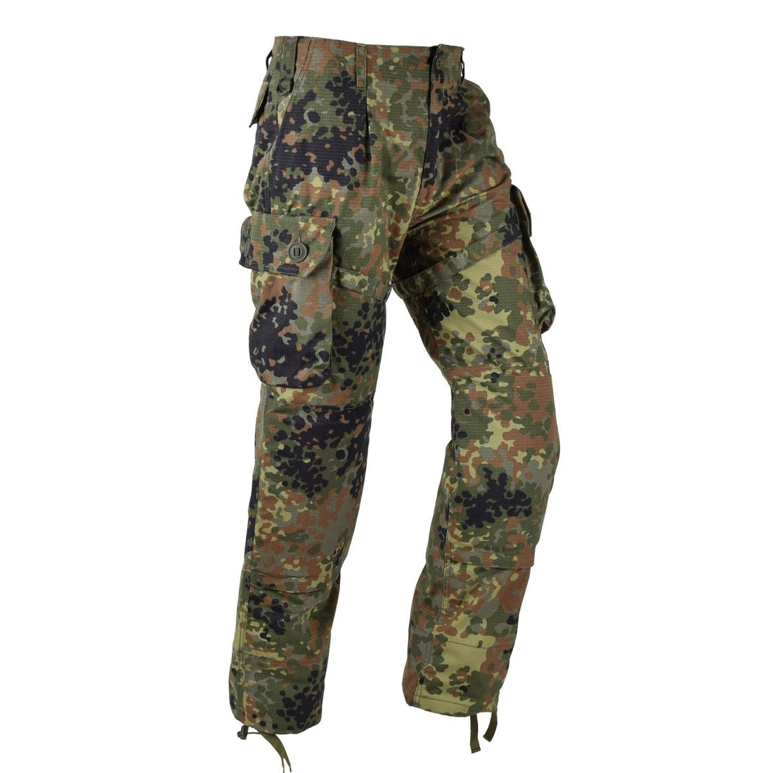 TACGEAR Brand German Army style field cargo combat byxor flecktarn camo ripstop
